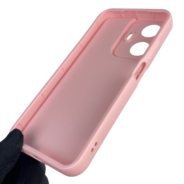 Чохол силіконовий Soft Touch для Realme C55 рожевий (Повний захист камери) - Фото 6 Чохол силіконовий Soft Touch для Realme C55 рожевий (Повний захист камери) - зображення 6