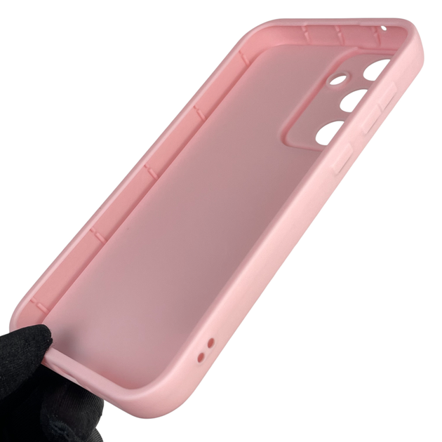 Чохол силіконовий Soft Touch з 3D принтом для Samsung Galaxy A35 5G (SM-A356B) рожевий (Повний захист камери) - зображення 5