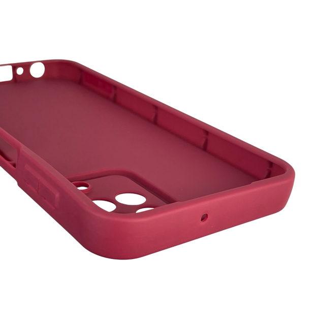 Чохол силіконовий оригінальний Soft Touch з 3D принтом милий ведмедик для Samsung Galaxy M32 4G (SM-M325F) бордовий (Повний захист камери) - Фото 2 Чохол силіконовий оригінальний Soft Touch з 3D принтом милий ведмедик для Samsung Galaxy M32 4G (SM-M325F) бордовий (Повний захист камери) - зображення 2