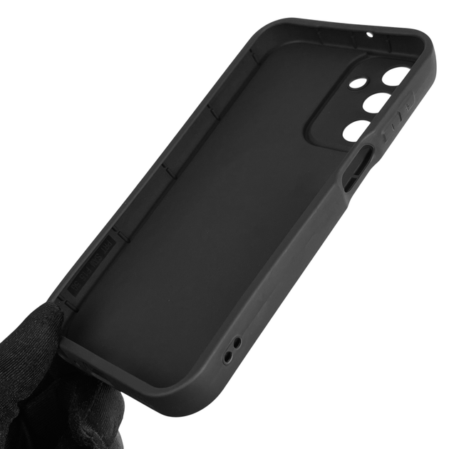 Чехол силиконовый Soft Touch с 3D принтом для Samsung Galaxy M15 5G черный (Полная защита камеры) - Фото 4 Чехол силиконовый Soft Touch с 3D принтом для Samsung Galaxy M15 5G черный (Полная защита камеры) - изображение 4