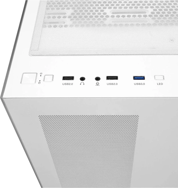 Obudowa Rampage Iceblade Pro ARGB White (ICEBLADEPRO-WHITE) - obraz 6