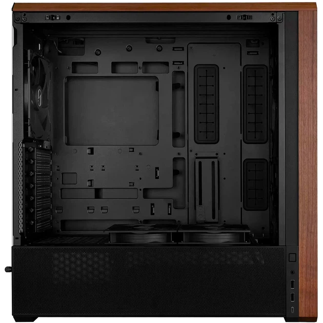 Корпус Lian Li Lancool 217 з дерев'яними акцентами Black (р.Midi-Tower) - изображение 6
