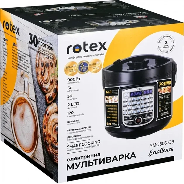 Мультиварка ROTEX RMC 506-CB Excellence - изображение 6