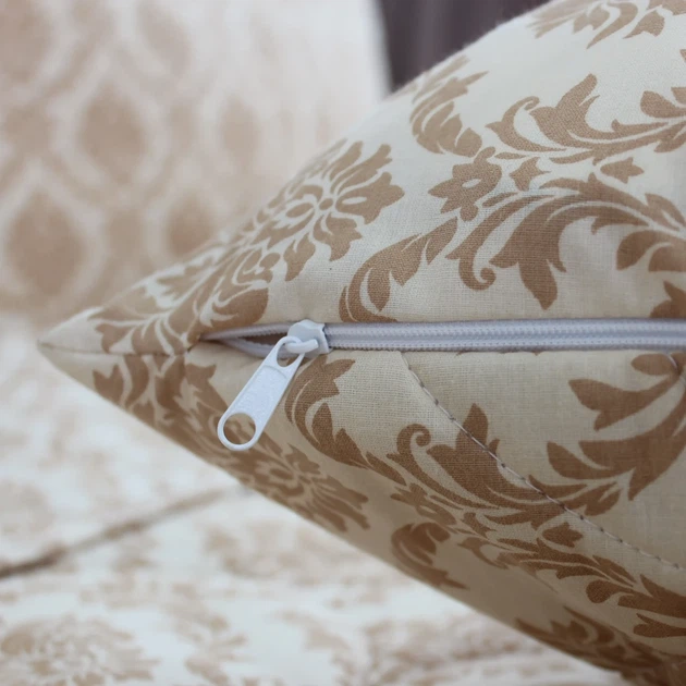 Покривало плед ТЕП ELEGANT COTTON Beige Fantasy 220×240 см євро, бавовна, стьобане, м’яке, Oeko-Tex 100 г/м² (4-04578_32780) - зображення 5