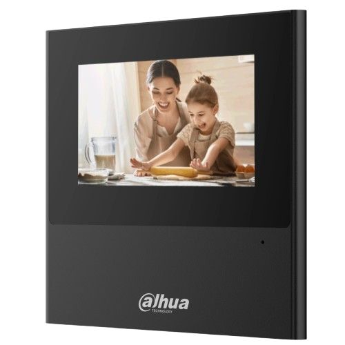Видеодомофон с микрофоном Dahua DHI-VTH2611L-WP-BE 4.3" 480 × 272 Wi-Fi Черный - Фото 2 Видеодомофон с микрофоном Dahua DHI-VTH2611L-WP-BE 4.3" 480 × 272 Wi-Fi Черный - изображение 2