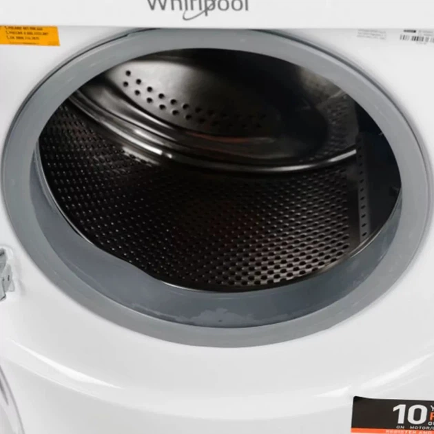 Прально-сушильна машина Whirlpool BIWDWG75148UA вбудована фронтальна, 7(5)кг, 1400, A+++, 60см, дисплей, пара, інвертор, білий - зображення 6