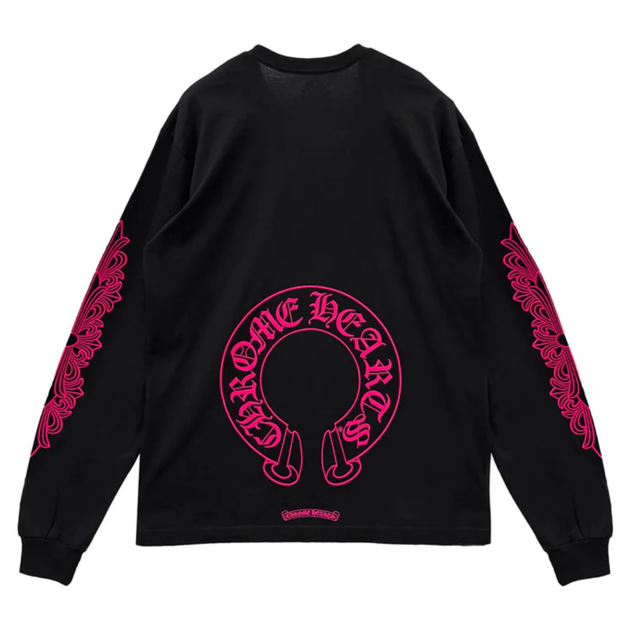 Лонгслив Chrome Hearts 7007 черного цвета, размер S - изображение 2