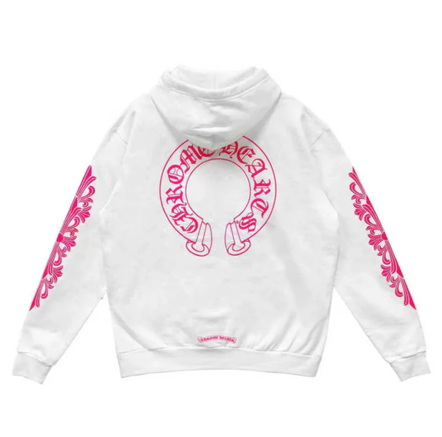 Худи Chrome Hearts 7021 белого цвета, размер S - изображение 2