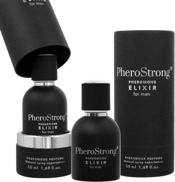 Парфуми для чоловіків з феромонами PheroStrong Pheromone Elixir For Men 50 мл (5904405351413) - зображення 5