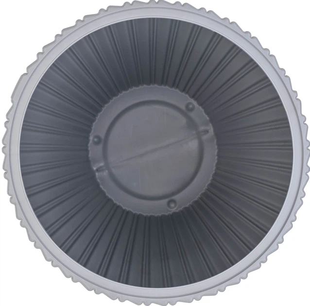 Doniczka z wkładem Kadax Lavoye 30 cm Platynowa (	K10163) - obraz 3