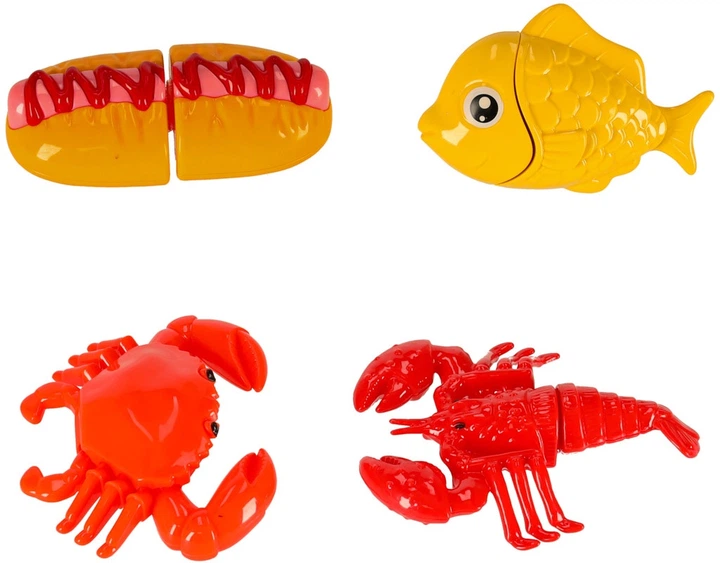 Овочі та фрукти для навчання нарізанню на липучках 36 ел. (5903039759015) - зображення 3