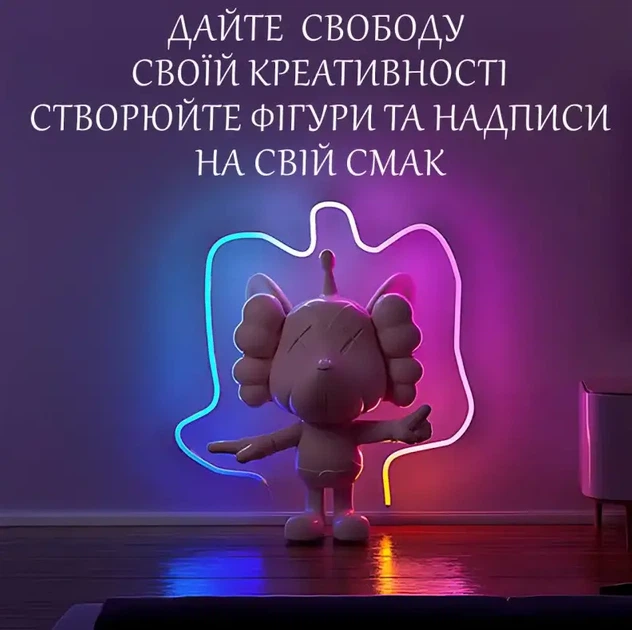 Світлодіодна Led стрічка RGB з пультом керування 5м лед стрічка SFK-11 підсвічування в кімнату від USB - зображення 2