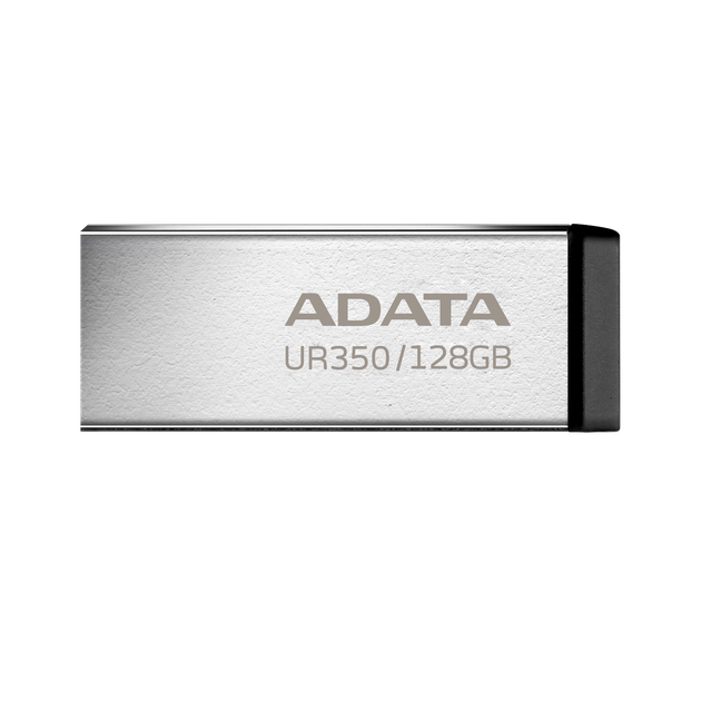 Флеш-накопичувач ADATA USB 3. 2 UR 350 128Gb Сріблястий/чорний - Фото 1 Флеш-накопичувач ADATA USB 3. 2 UR 350 128Gb Сріблястий/чорний - изображение 1