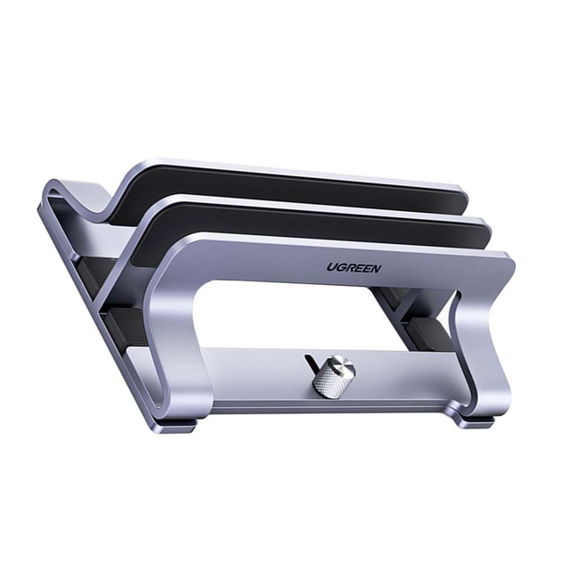 Підставка для ноутбука UGREEN LP258 Vertical Laptop Stand Dual-slot сірий (60643) - Фото 3 Підставка для ноутбука UGREEN LP258 Vertical Laptop Stand Dual-slot сірий (60643) - зображення 3