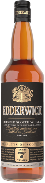Виски Edderwick 7 лет выдержки 0.7 л 40% в подарочной упаковке (5016840237020) - изображение 2