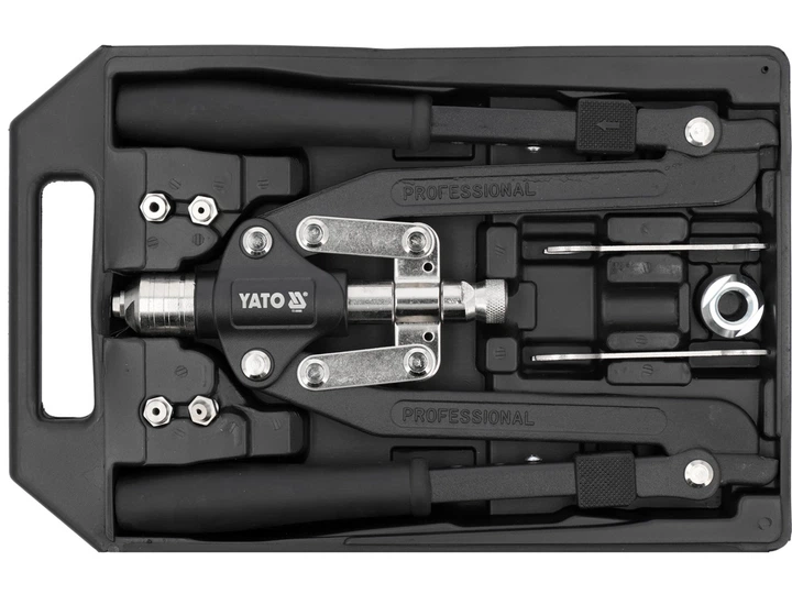 Заклепник важільний YATO набір 2 в 1 300-520 мм YT-36088 (5906083117282) - зображення 2