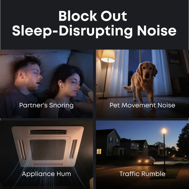 Бездротові навушники Anker Soundcore Sleep A30, White, Bluetooth 5.4, ANC, 45H, AI Sleep, IPX4, ідеальні для сну, TWS - зображення 9