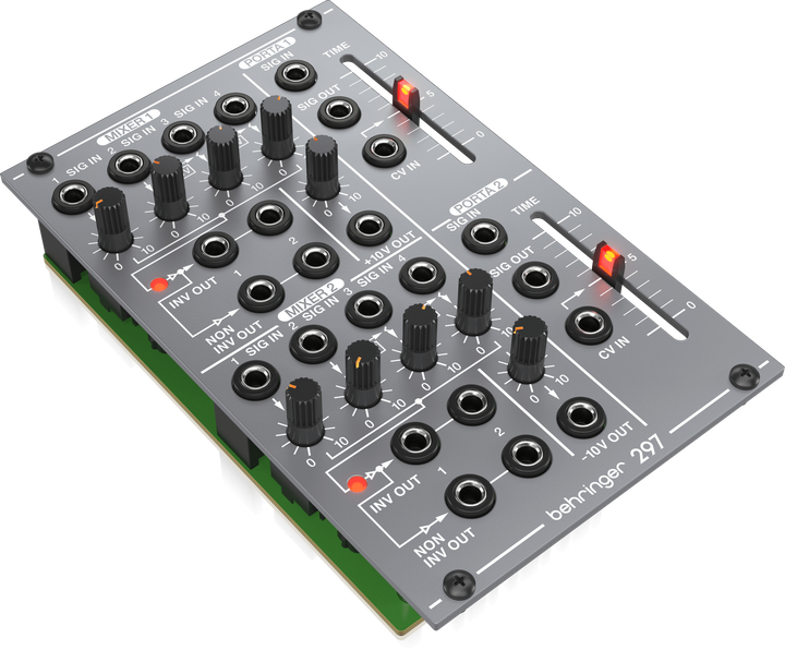 Moduł syntezatora modularnego Behringer 297 DUAL portamento CV utlitie 0720-AAJ (000-DW800-00010) - obraz 3