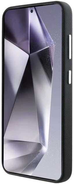 Etui Karl Lagerfeld Saffiano Full Wrapped Elongated Metal Logo MagSafe do Samsung Galaxy S25 Plus Black (3666339450243) - obraz 7