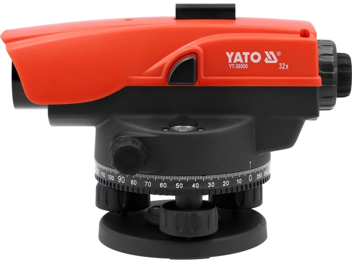 Нівелір оптичний YATO 32Х 38 мм IP66 YT-30550 (5906083112157) - зображення 4