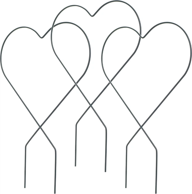 Підставки для горщиків Kadax Fora серце K11359 3 шт. - зображення 6