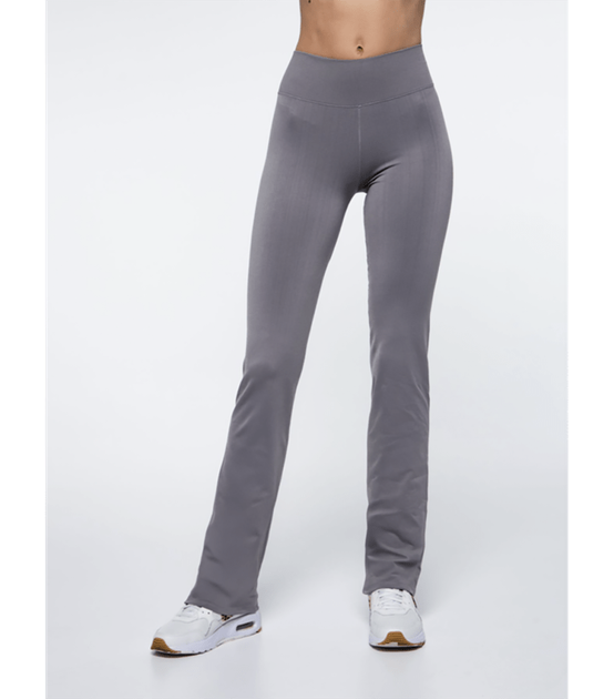 Леггинсы с высокой посадкой и прямым кроем - Giulia - LEGGINGS TUBES - L/XL - Grey - Фото 1 Леггинсы с высокой посадкой и прямым кроем - Giulia - LEGGINGS TUBES - L/XL - Grey - изображение 1