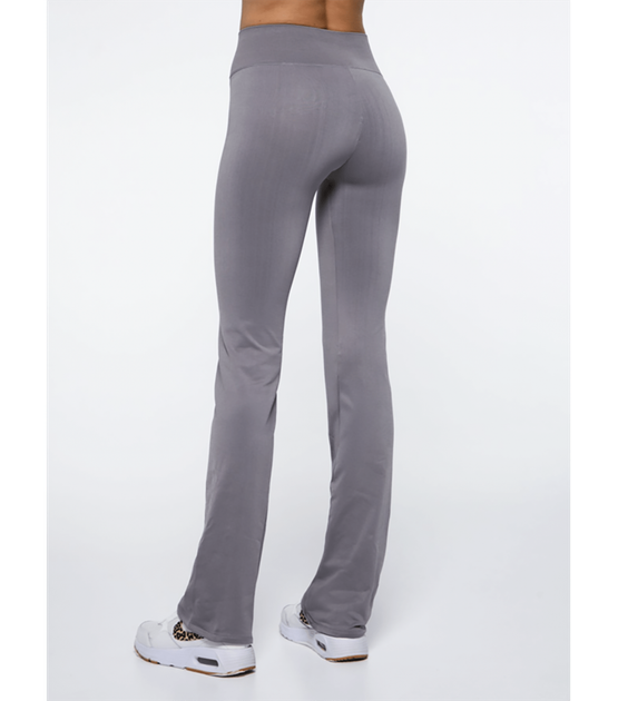 Леггинсы с высокой посадкой и прямым кроем - Giulia - LEGGINGS TUBES - L/XL - Grey - Фото 2 Леггинсы с высокой посадкой и прямым кроем - Giulia - LEGGINGS TUBES - L/XL - Grey - изображение 2