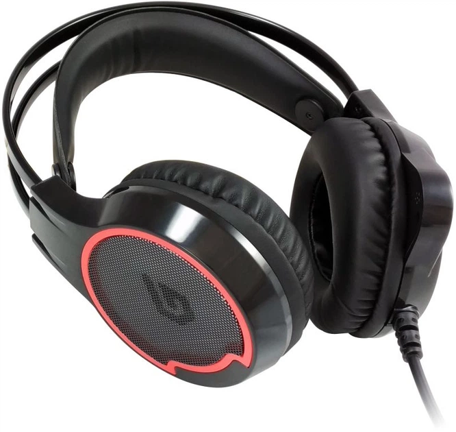 Навушники Conceptronic Gaming USB Headset 7.1 Wired Black (ATHAN01B) - зображення 2