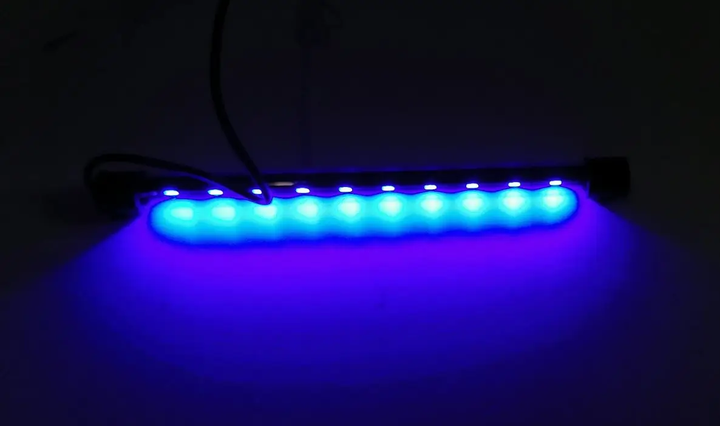 Погружной светильник для аквариума Xilong Т4-50Е LED 6.3 Вт синий 42 см - изображение 2