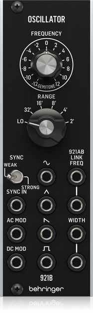Moduł syntezatora modularnego Behringer 921B OSCILLATOR 0720-AAW (4033653031998) - obraz 2