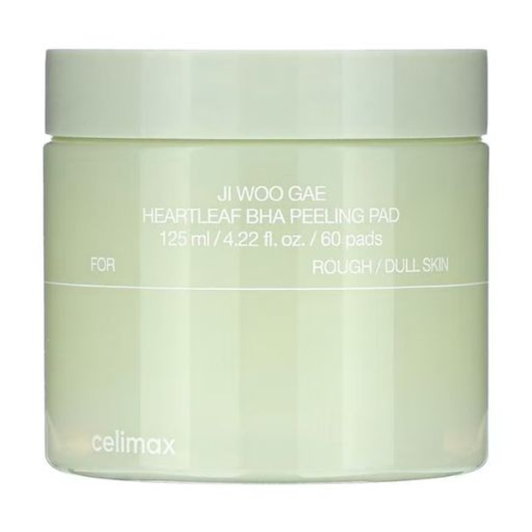 Пилинг-пэды Celimax Ji Woo Gae Heartleaf BHA Peeling Pad отшелушивающие с BHA кислотами 125 мл 60 шт - Фото 4 Пилинг-пэды Celimax Ji Woo Gae Heartleaf BHA Peeling Pad отшелушивающие с BHA кислотами 125 мл 60 шт - изображение 4