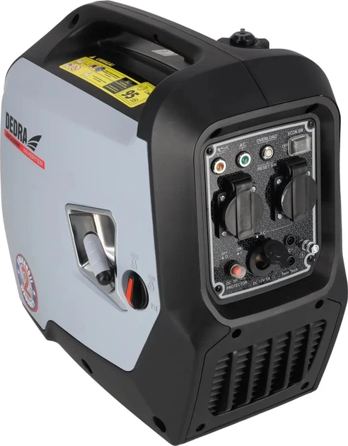 Agregat prądotwórczy inwertorowy Dedra DEGA2000 2 kW (5902628850102) - obraz 3