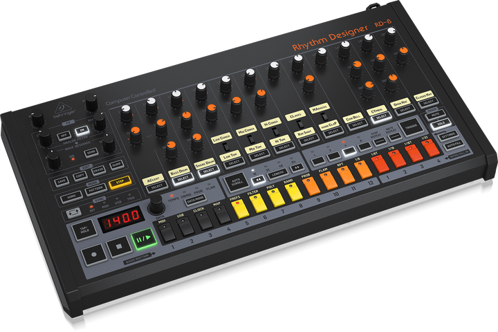 Драм-машина Behringer RD-8 MKII 0704-AAO (4033653041232) - зображення 3
