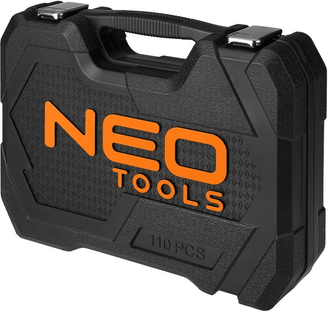 Набір торцевих насадок NEO Tools 1/2" 1/4" 110 шт. 10-211 (5907558433692) - зображення 5