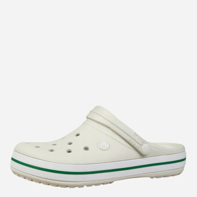 Жіночі крокси Crocs Crocband 11016-0HZ 36-37 (M4/W6) 22 см Молочні (196265744220) - зображення 4