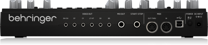 Драм-машина Behringer RD-6-BK 0704-AAF Чорний (4033653032285) - зображення 5