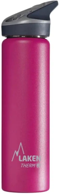 Термокружка Laken Jannu Thermo 0.75L двойные стенки 24 часа герметичная Fucsia - Фото 1 Термокружка Laken Jannu Thermo 0.75L двойные стенки 24 часа герметичная Fucsia - изображение 1