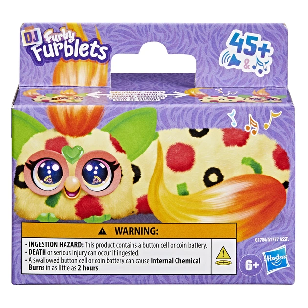 Интерактивная игрушка Hasbro DJ Furblets G1784 Fur DJ Furblet Pepp (G1777_G1784) - Фото 3 Интерактивная игрушка Hasbro DJ Furblets G1784 Fur DJ Furblet Pepp (G1777_G1784) - изображение 3