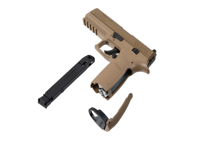 Пистолет пневматический Sig Sauer P320 кал.177, COYOTE TAN - Фото 6 Пистолет пневматический Sig Sauer P320 кал.177, COYOTE TAN - изображение 6
