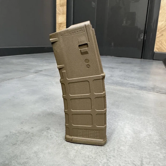 Магазин для AR15 Magpul на 30 патронов, Койот, PMAG 30 GEN M3 AR/M4 5.56x45mm / .223 Remington (MAG557) Койот - изображение 6