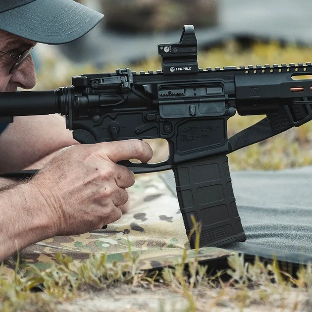 Магазин для AR15 Magpul на 30 патронов, цвет Чёрный, PMAG 30 GEN M3 AR/M4 5.56x45mm / .223 Remington (MAG557) - изображение 10
