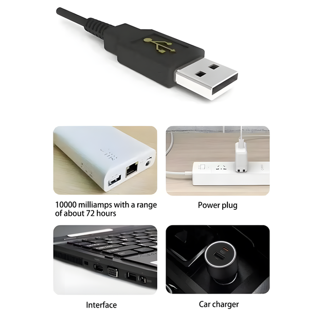 Миниатюрный кислородный USB компрессор для аквариума белый - Фото 7 Миниатюрный кислородный USB компрессор для аквариума белый - изображение 7