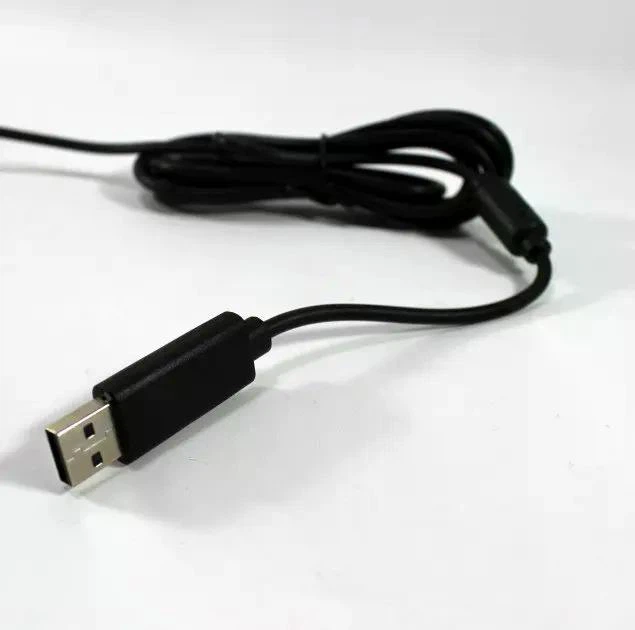 Геймпад дротовий Xbox 360 для ПК провідний маніпулятор USB джойстик для Xbox 360 Чорний - зображення 4