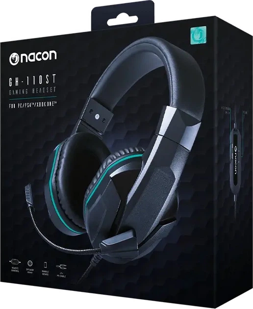 Навушники Nacon GH-110 Black (3499550359077) - зображення 6