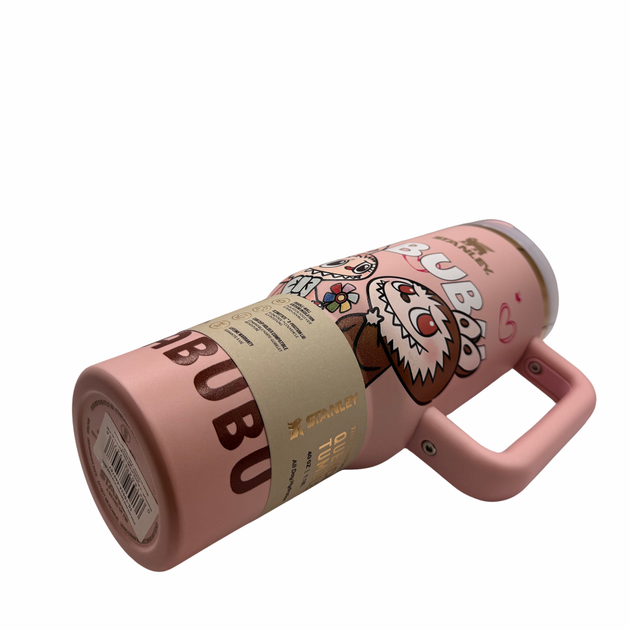 Термос термокружка Stanley Quencher H2.0 Tumbler из нержавеющей стали 1,18 л Peachy Pink KT7001947 - изображение 7