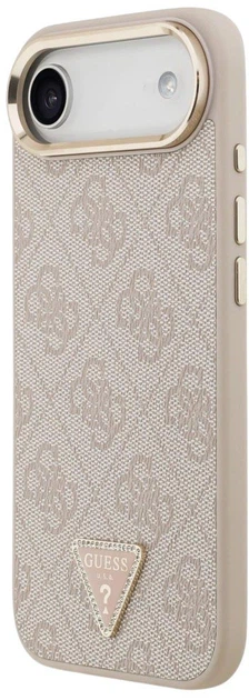 Панель Guess 4G Triangle Logo MagSafe для Apple iPhone Air Rose Gold (3666339521448) - зображення 2