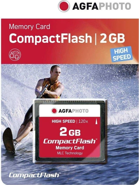 Карта пам'яті AgfaPhoto CompactFlash 2GB 120x (4250255101496) - зображення 2