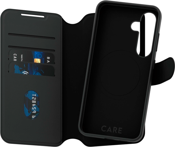 Чохол-книжка PanzerGlass Feature Tango 2w1 Wallet для Samsung Galaxy S25 Black (5715685016844) - зображення 3