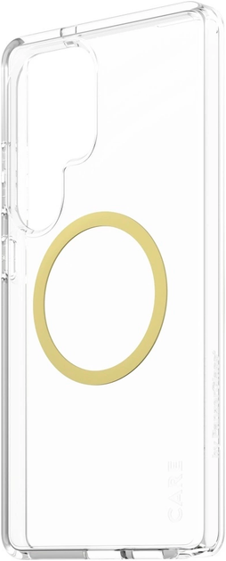 Etui PanzerGlass Flagship Urban Combat QI do Samsung Galaxy S25 Ultra Transparent-Yellow (5715685016967) - obraz 2