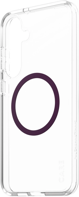 Панель PanzerGlass Flagship Urban Combat QI для Samsung Galaxy S25 Plus Transparent-Purple (5715685016974) - зображення 2